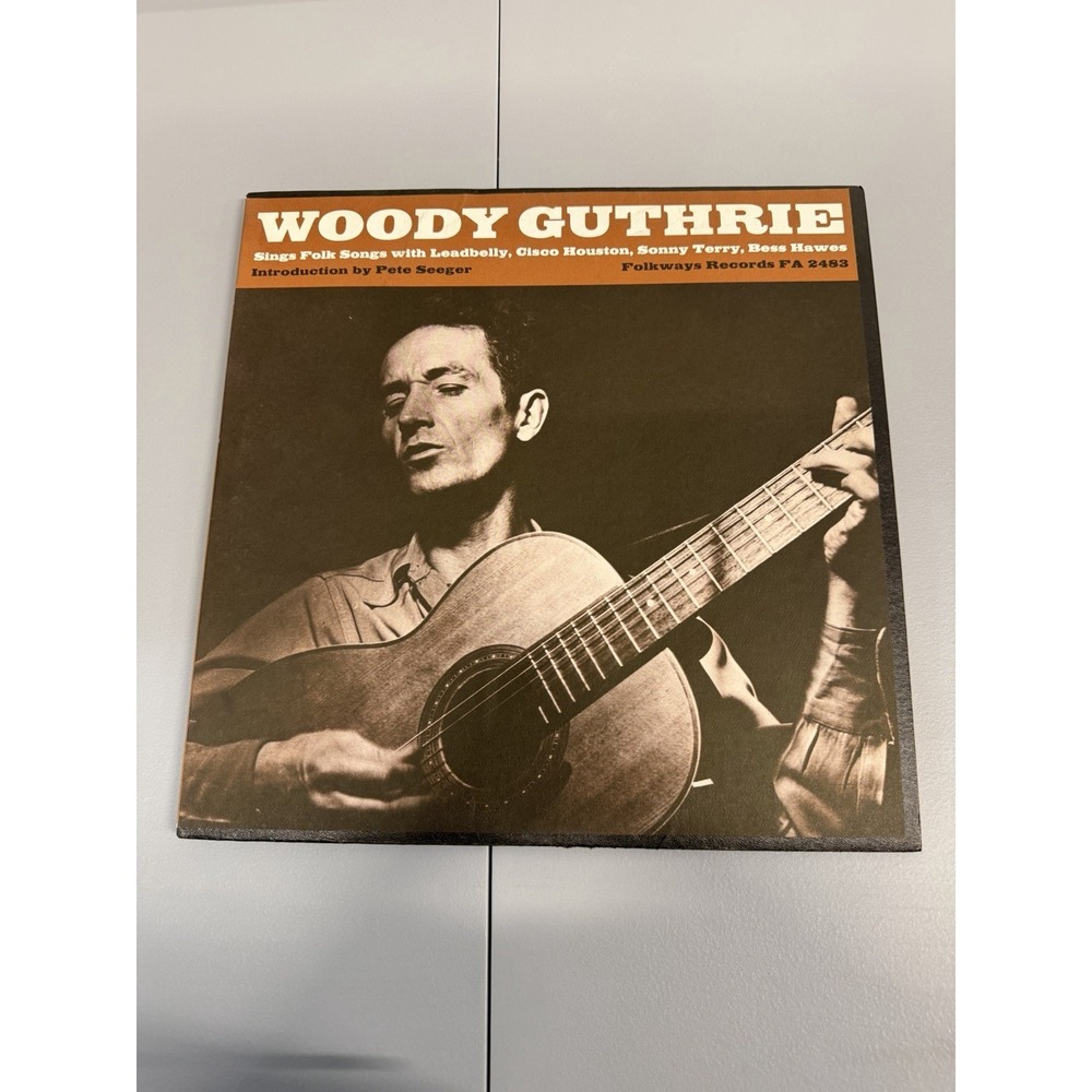 1962 VG 12" LP: WOODY GUTHRIE SINGS FOLK SONGS, FOLKWAY FA 2483 Leadbelly, Terry - Picture 1 of 16